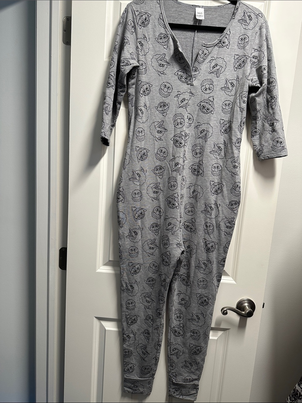 Smash + Tess Grey Sesame Street Women’s Jumpsuit Romper